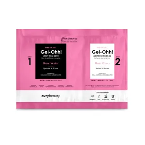 Avry Beauty Gel-Ohh! Jelly Spa 2-Step Pedi Bath - Rose Water