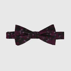 Burgundy Majesty Bow Tie