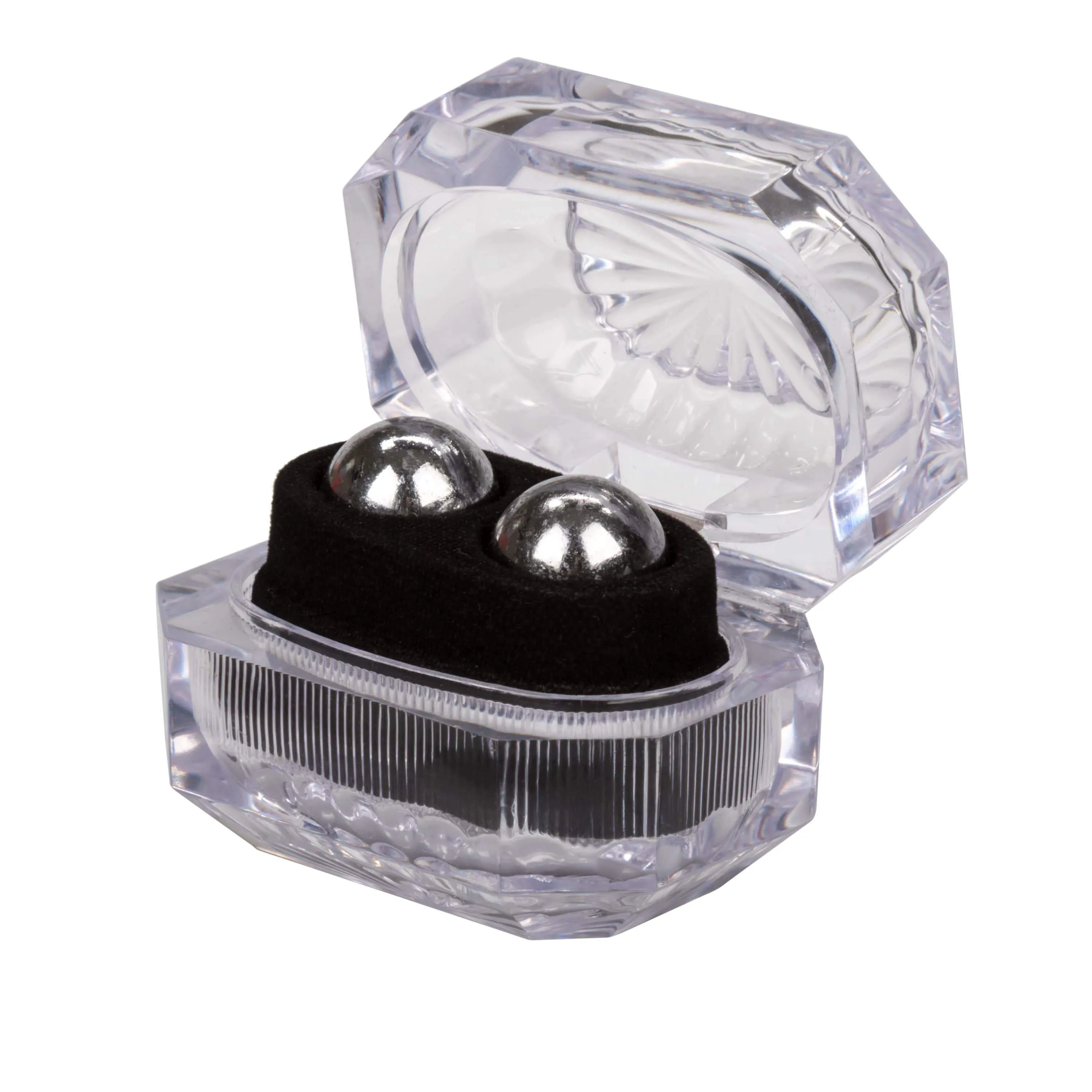 California Exotics - Silver Kegel Balls In Presentation Box (Silver)