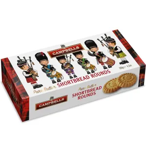 Campbells Shortbread Pipers Carton 120g