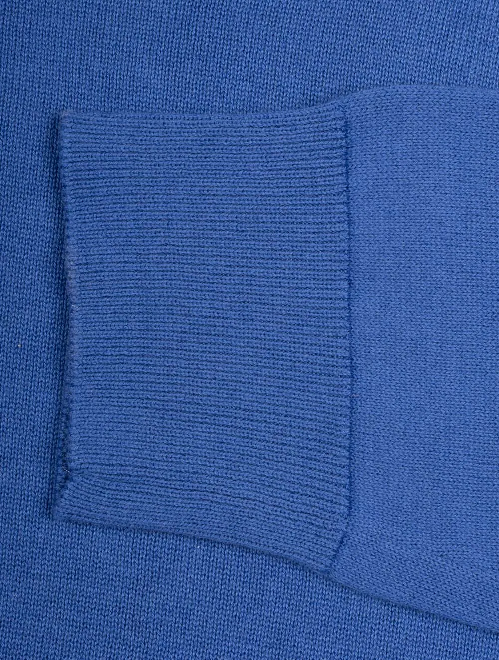 Classic Cotton Crew Neck Rich Blue