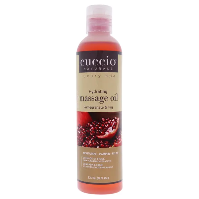 Cuccio Massage Oil 8oz - Pomegranate & Fig