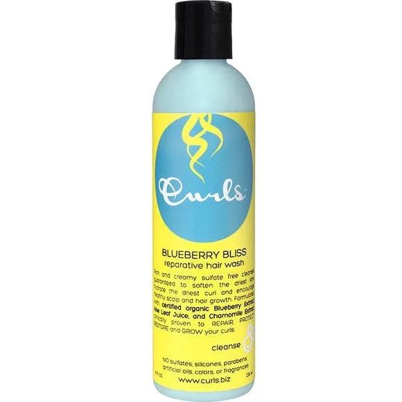 Curls Blueberry Bliss Reparative Hair Wash - 236ml