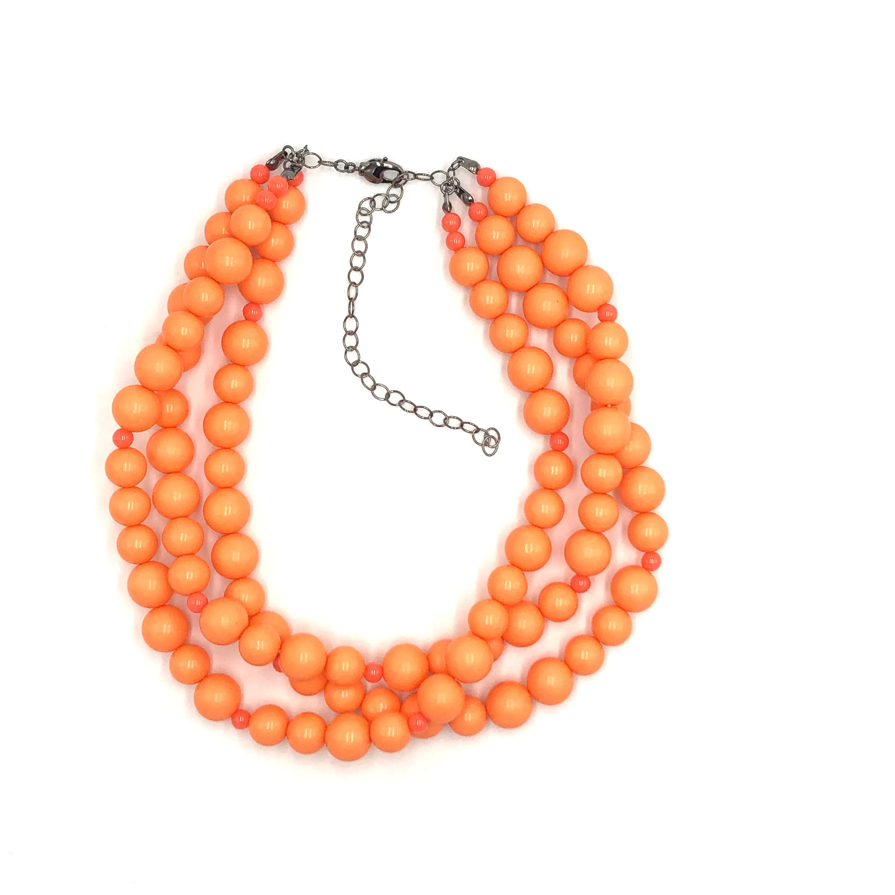 Deep Peach Morgan Necklace