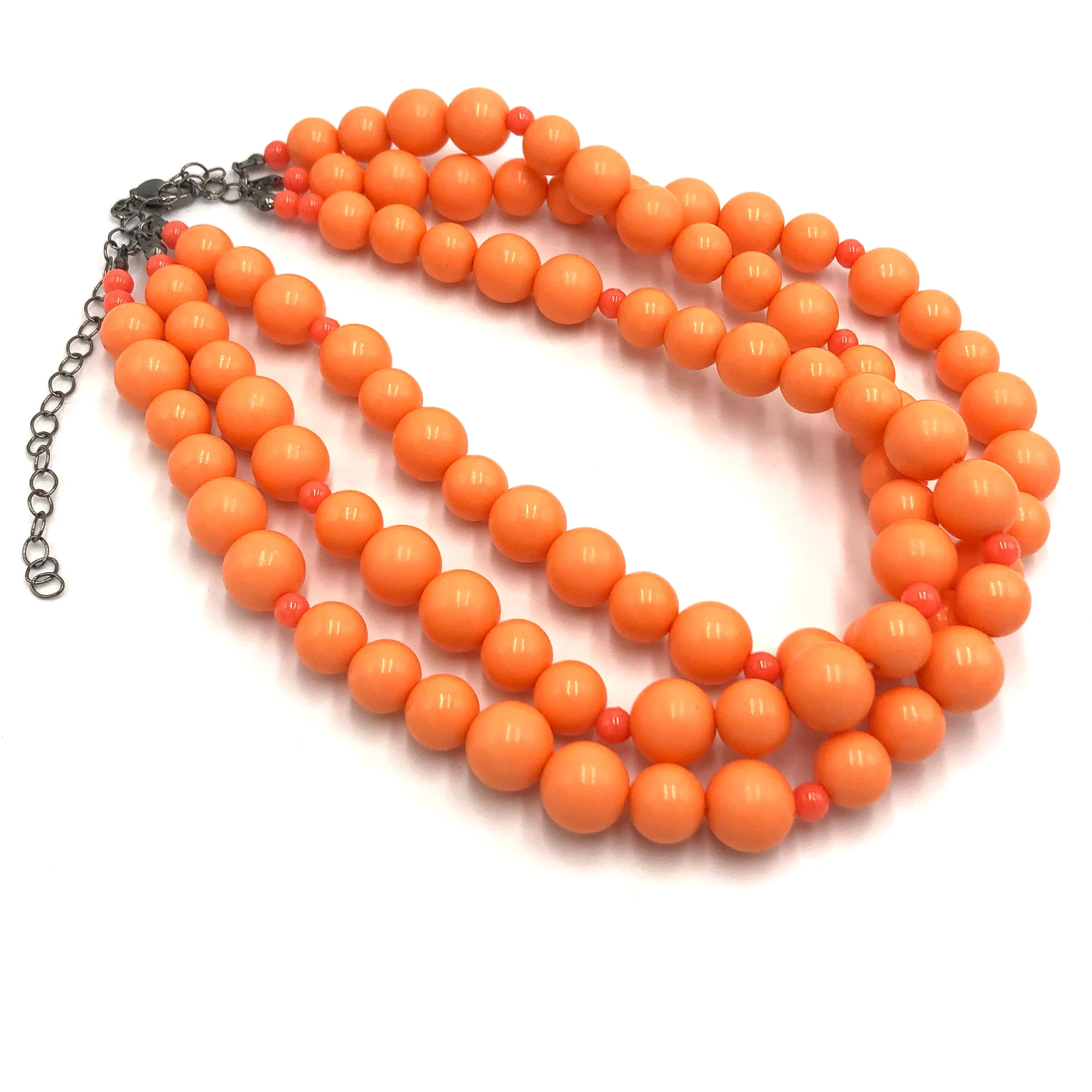 Deep Peach Morgan Necklace