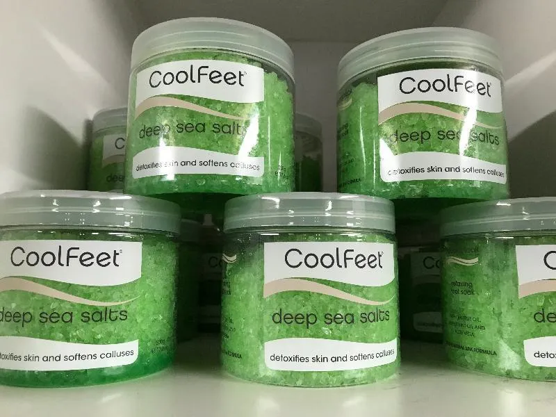 Deep Sea Salts 500g ~ Cool Feet ~ Natural look