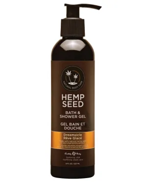 Earthly Body Hemp Seed Bath/Shower Gel - 8 oz Dreamsicle