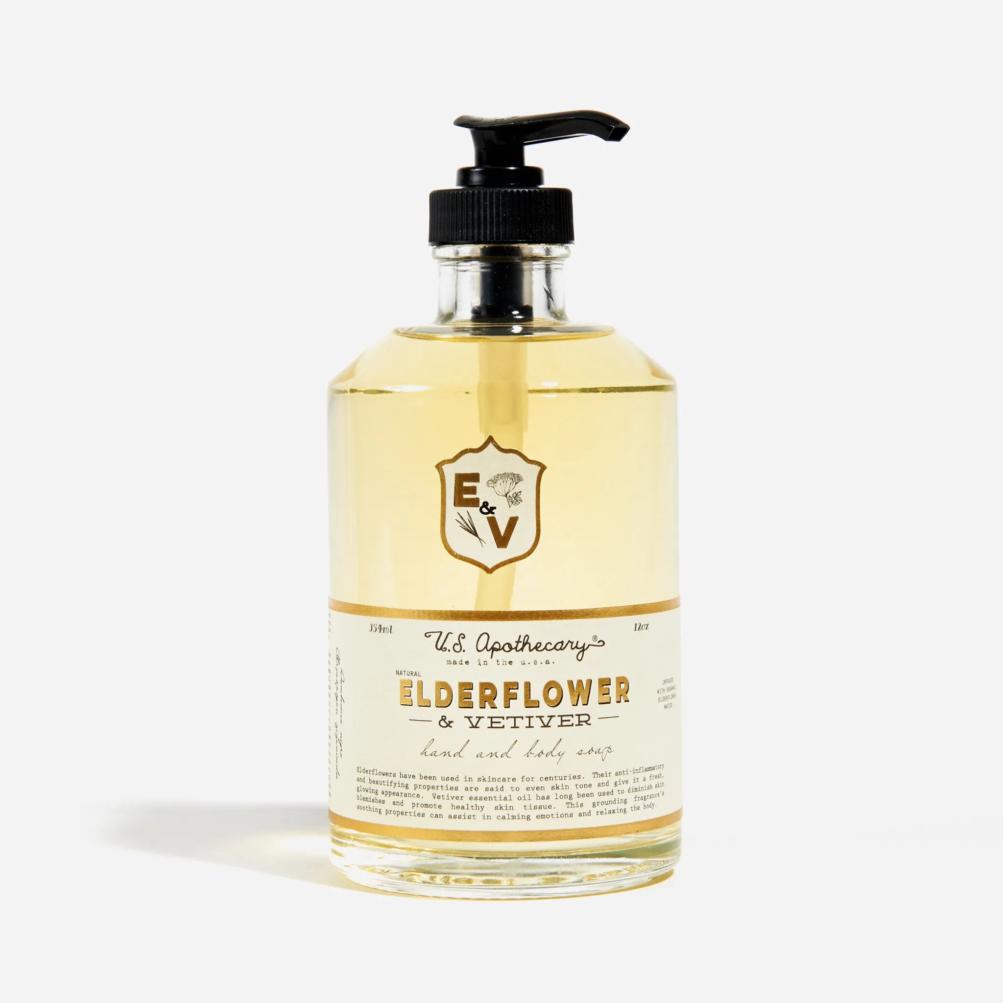 Elderflower   Vetiver Hand Soap