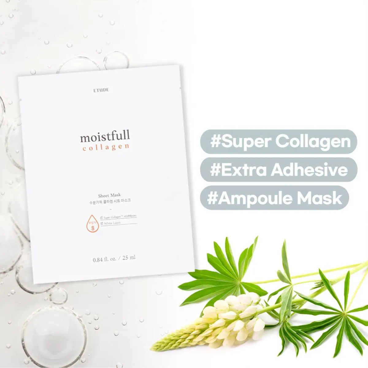 Etude Moistfull Collagen Deep Sheet Mask 37Ml