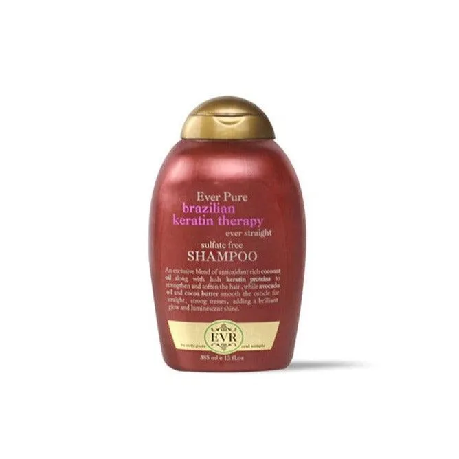 Ever Pure Brazilian Keratin Therapy Shampoo Ever Straight - 385ml