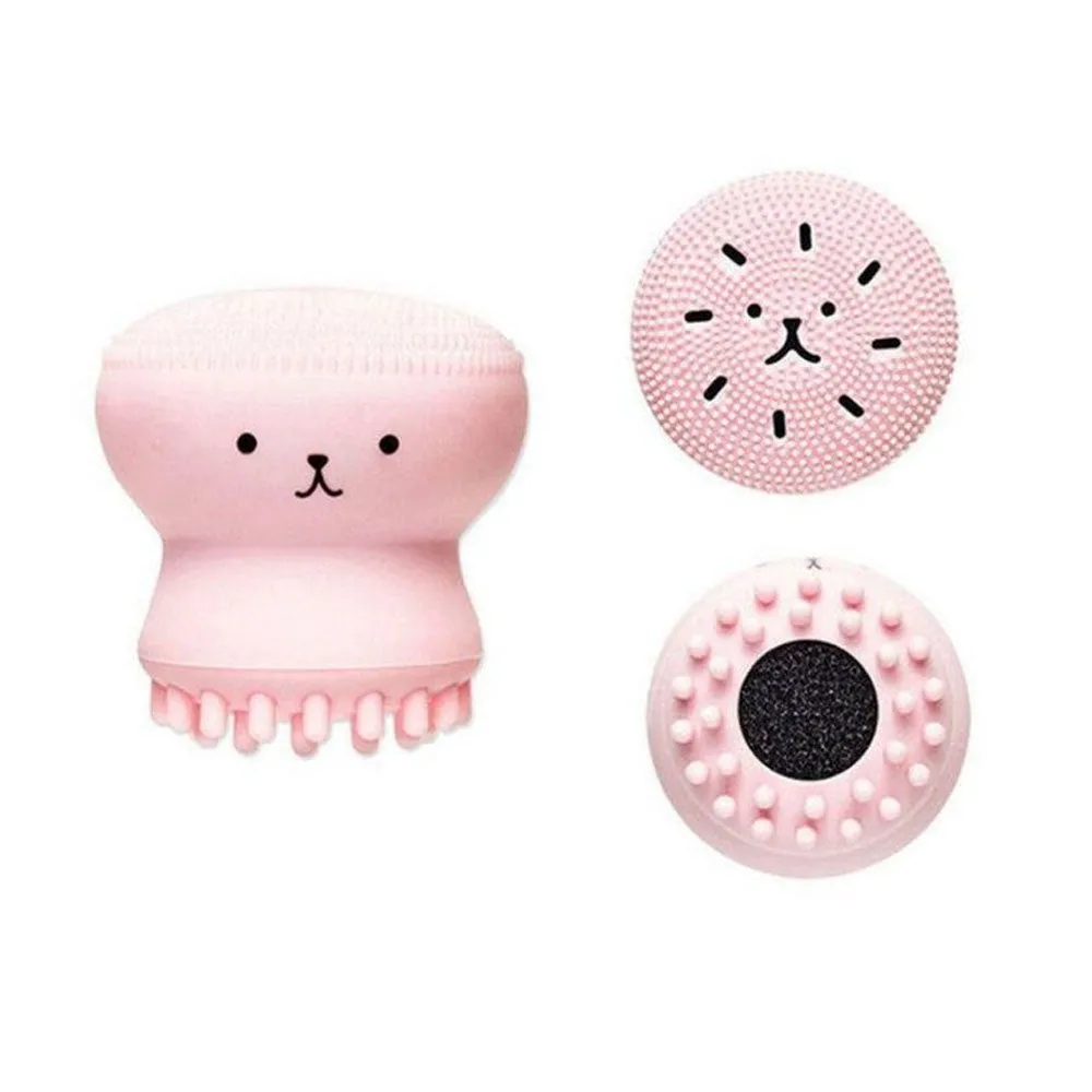 Exfoliating Jellyfish Silicon Brush