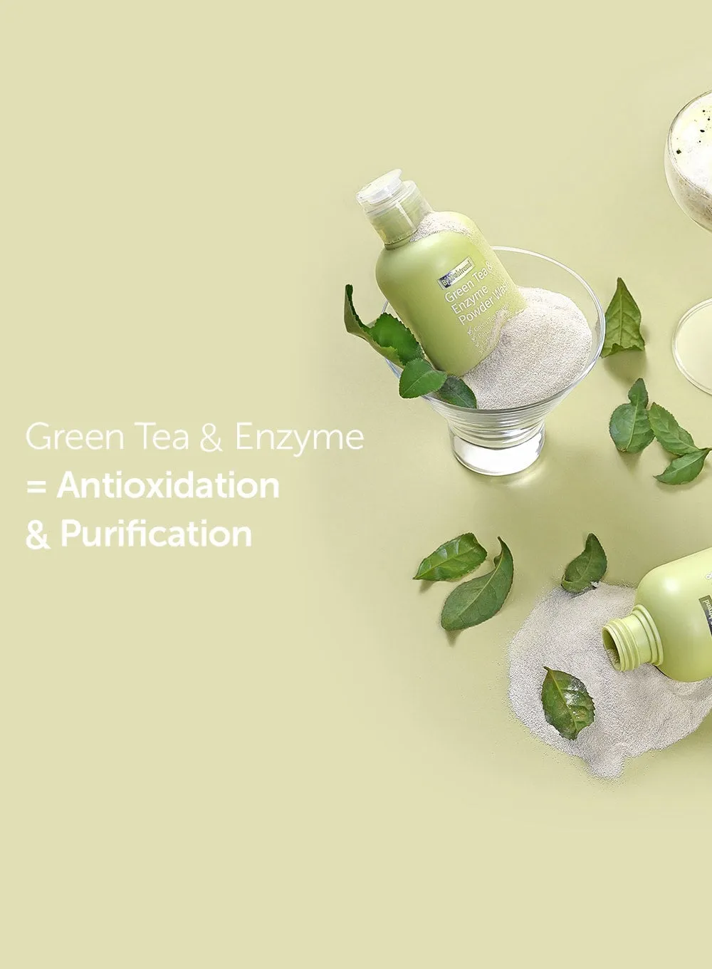 Green Tea & Enzyme Powder Wash (110g)