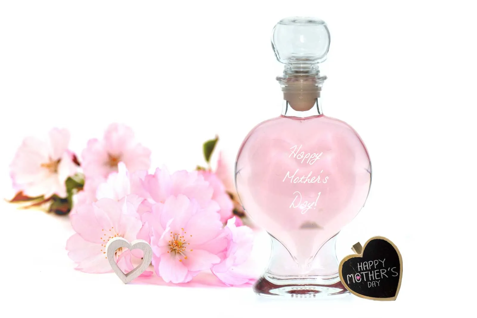 Heart Decanter with Turkish Delight Gin 200ML | 26% ABV