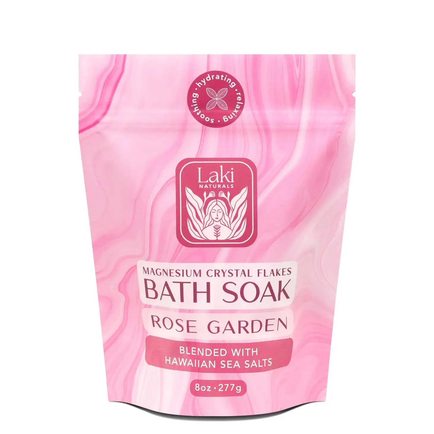 Laki Naturals Rose Garden Magnesium Bath Soak