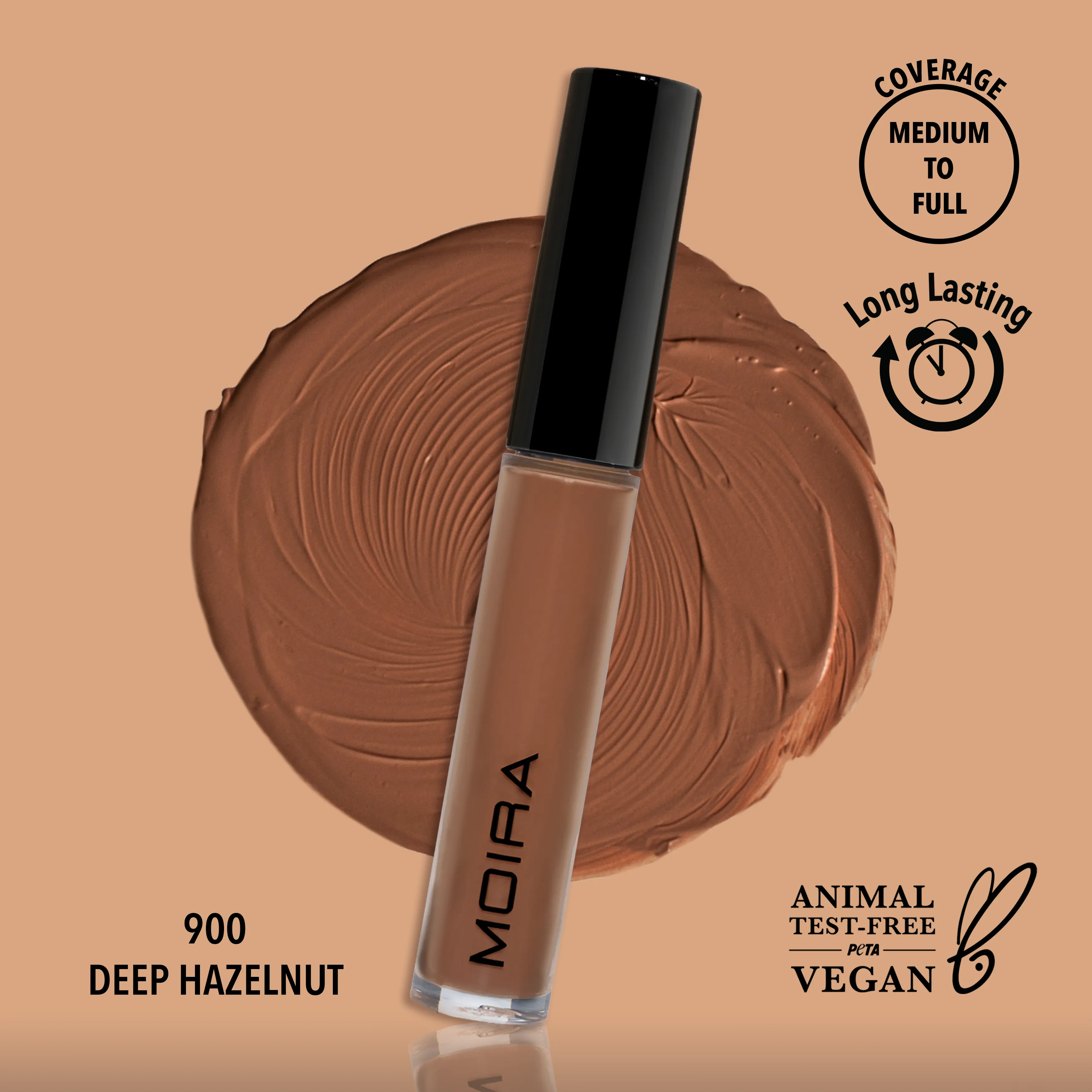 Lavish Creamy Concealer (900, Deep Hazelnut)