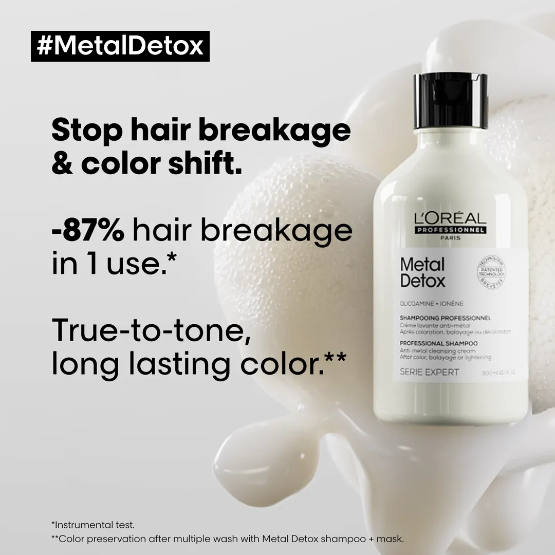 LOreal Professionnel Serie Expert Metal Detox Shampoo - 300ml