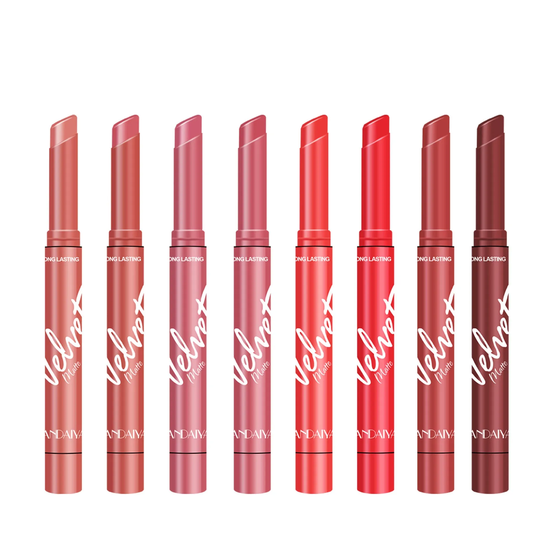 MA647 - Velvet Matte 8 Colour Lipstick Tube