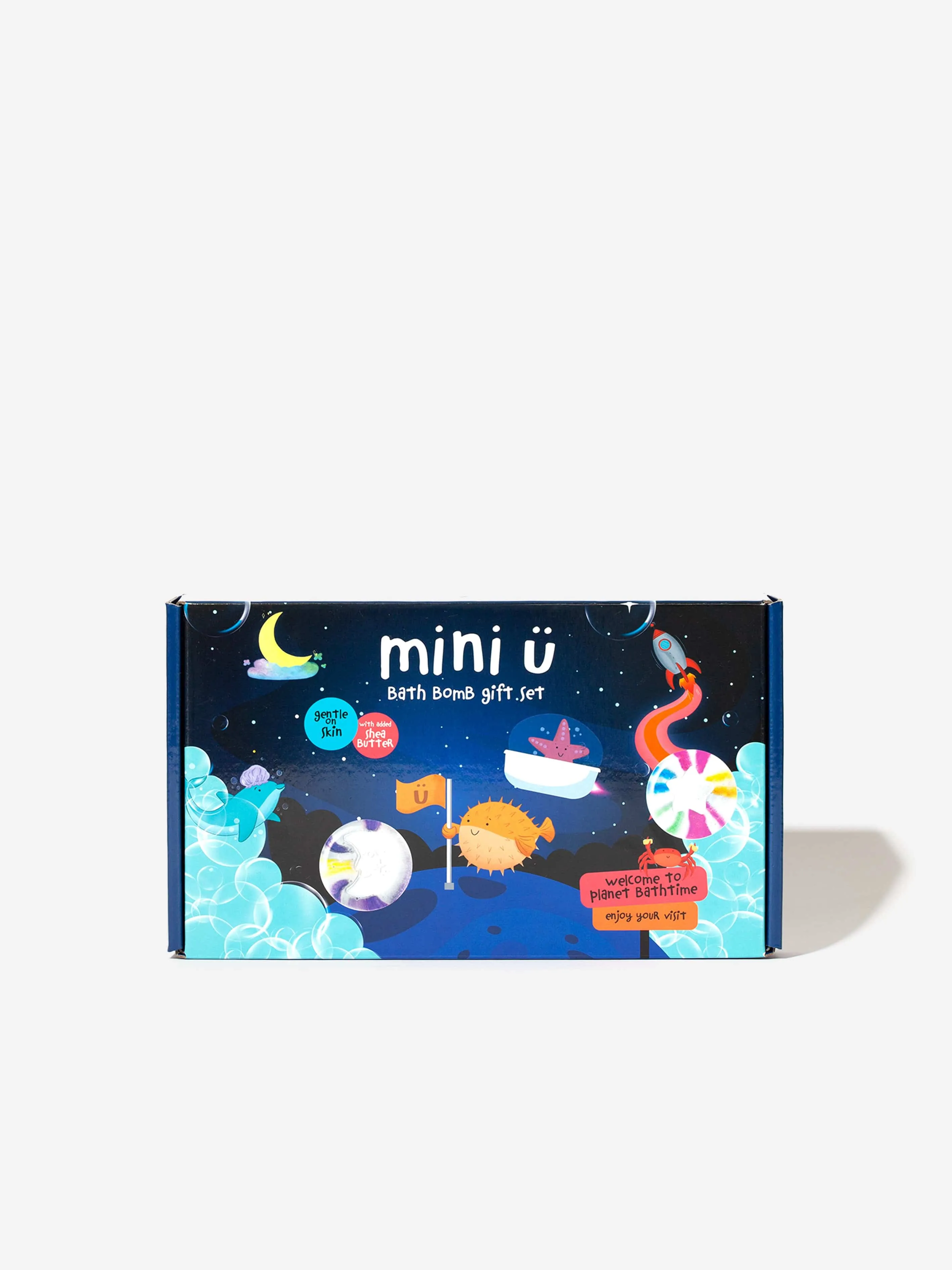 Mini U Kids Bath Bomb Gift Set in White