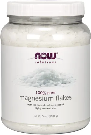 Now Solutions Magnesium Flakes 54oz