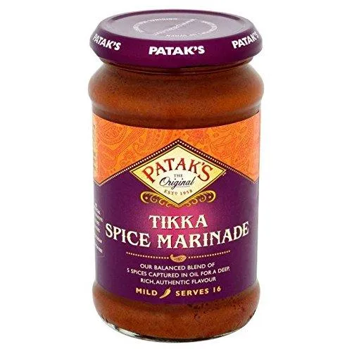 Patak's Tikka Spice Marinade Paste Mild 300g