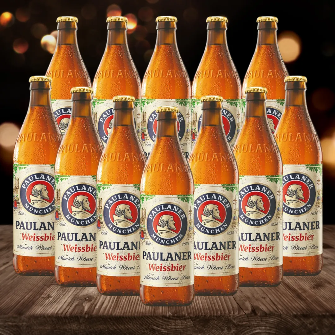 Paulaner Weissbier 330ml Bottles - 5.5% ABV (12 Pack)