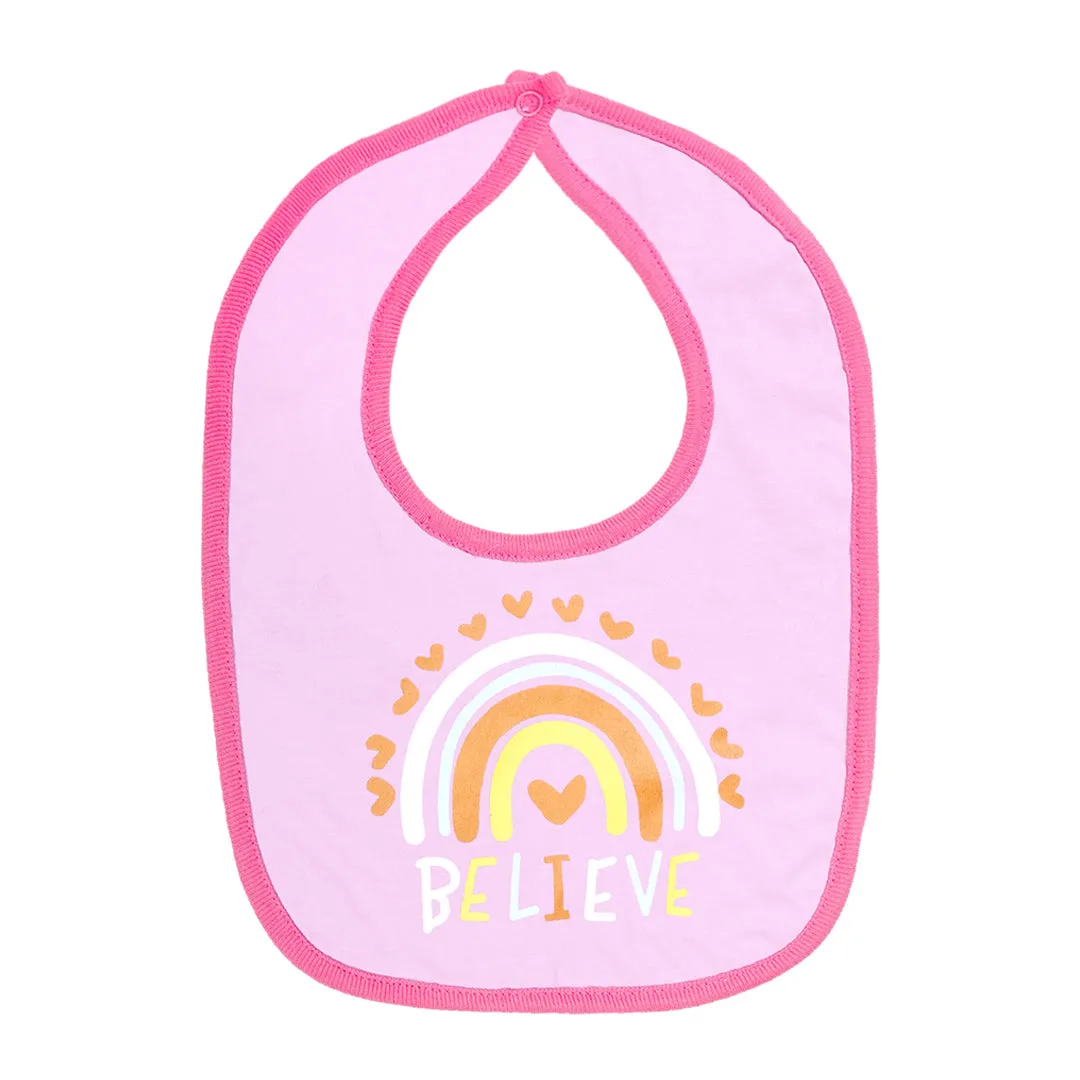 Rainbow delight bib