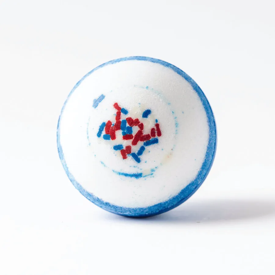 Red, White & Boom! Therapy Bomb (Bubble Bath Bomb)