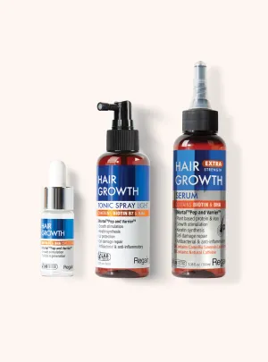 Regain Hair Bundle : Regain Hair Growth Ampoule, Hair Growth Tonic Spray, Extra Strength Regain Hair Growth Tonic Spray