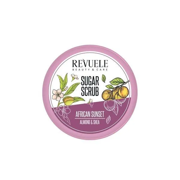 Revuele - Sugar Scrub African Sunset Almond & Shea