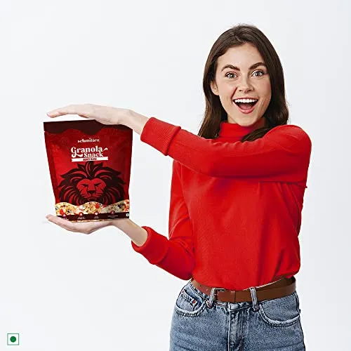 Schmitten Granola Snack (Berry Bliss, 250g X 1 Pouch)