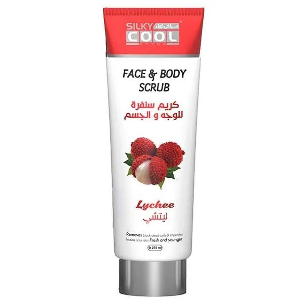 SILKY COOL FACE & BODY SCRUB 275ML