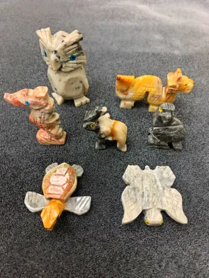 Soapstone Animal Carvings