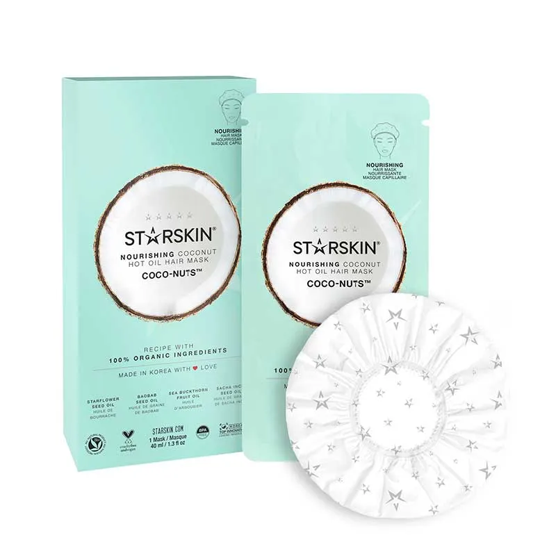 STARSKIN Coco-Nuts Nourishing Coconut Hot Oil Hair Mask