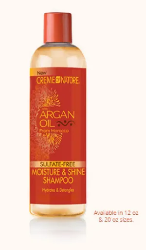 Sulfate-Free Moisture & Shine Shampoo by Creme Of Nature