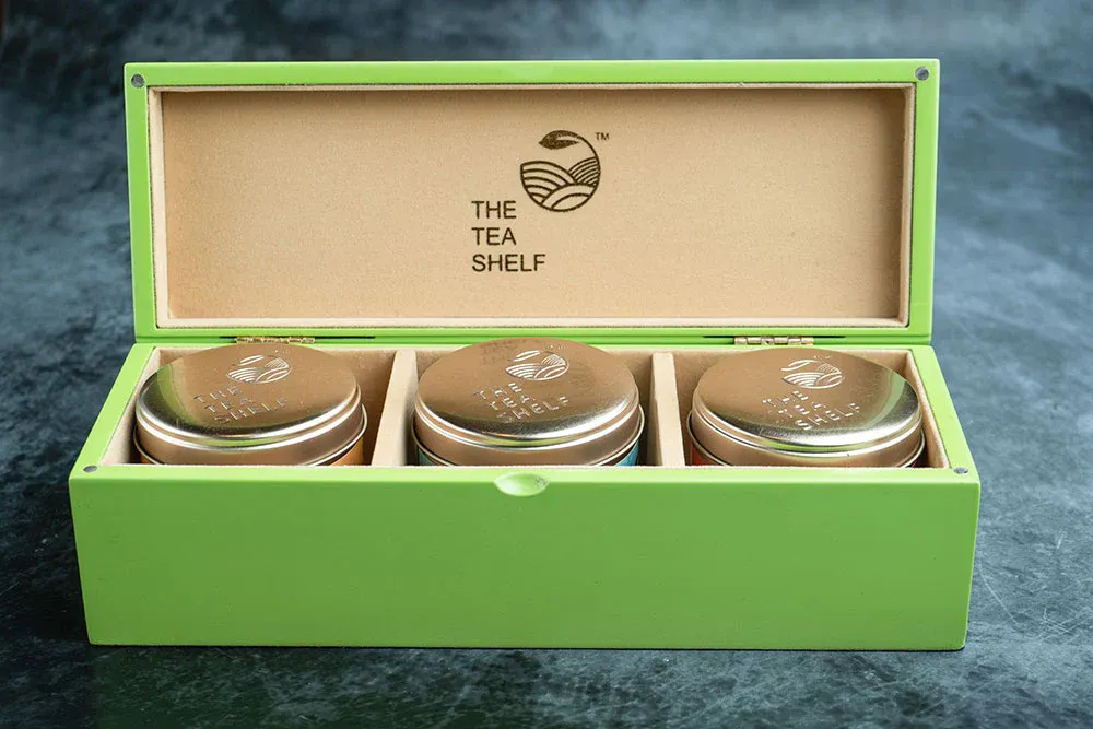 The Tea Shelf Fern Tea Gift Box | Pack of 3