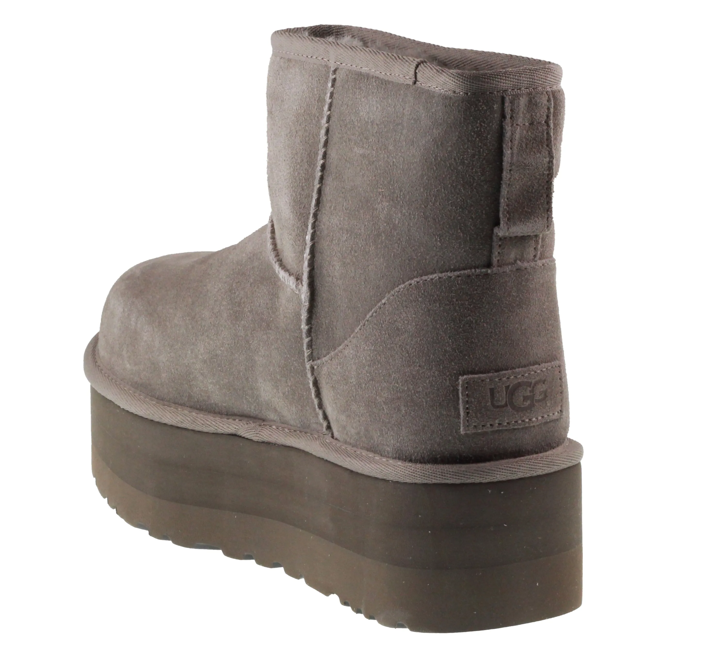 Ugg Boots Womens Classic Mini Platform Smoke Plume