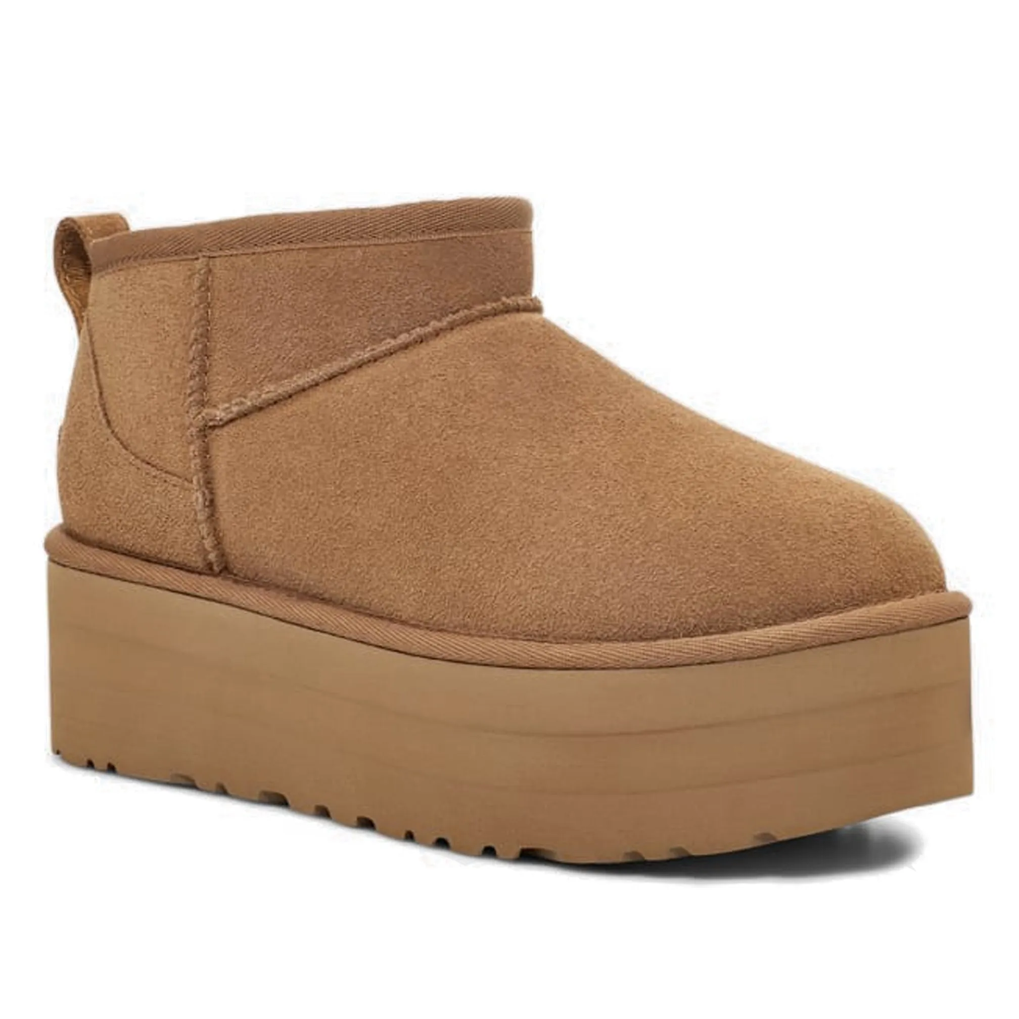 UGG Womens Classic Ultra Mini Platform Chestnut